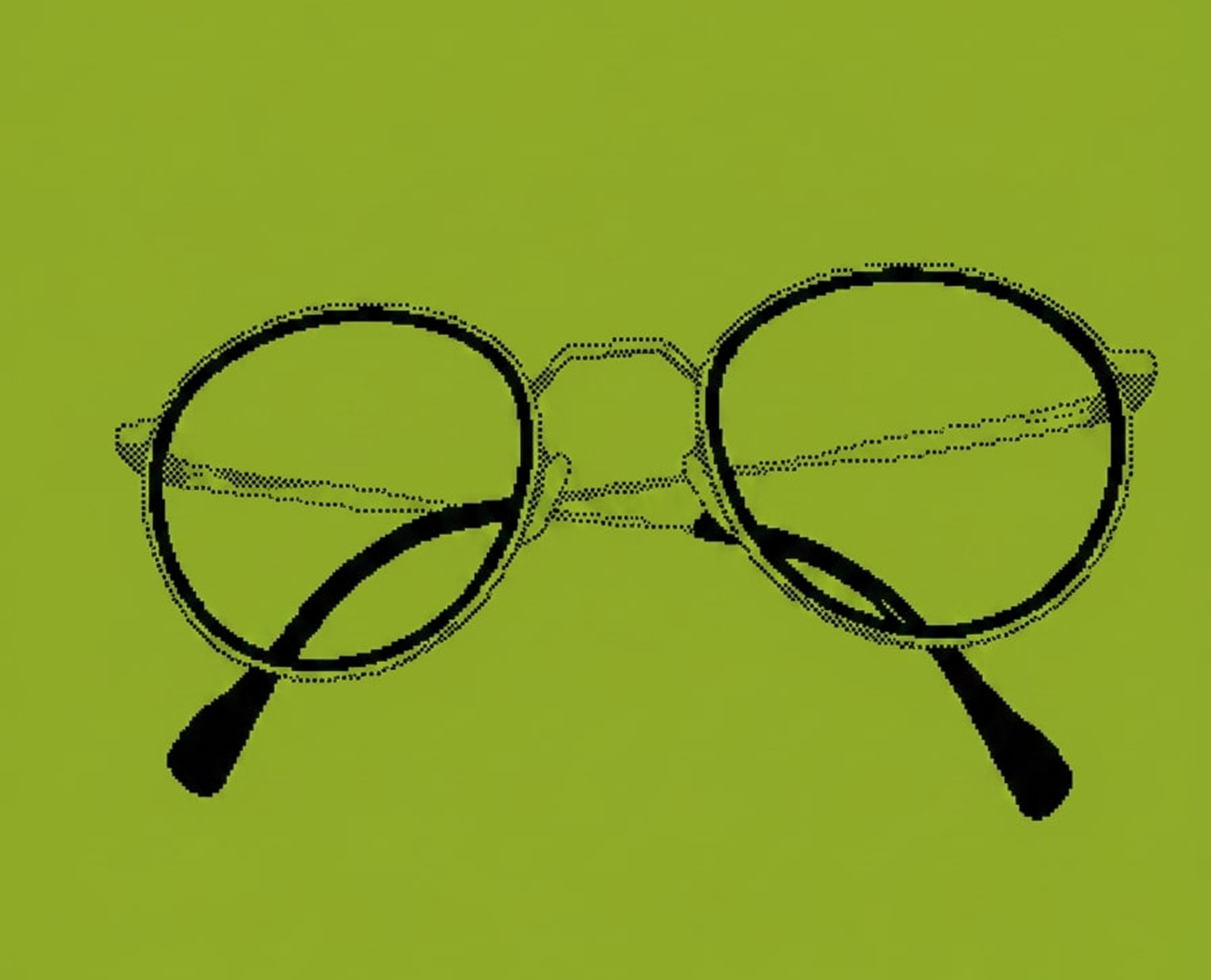 Illustration of a pair of glasses symbolizing discovery, observation, and gaining a new perspective before making product decisions.