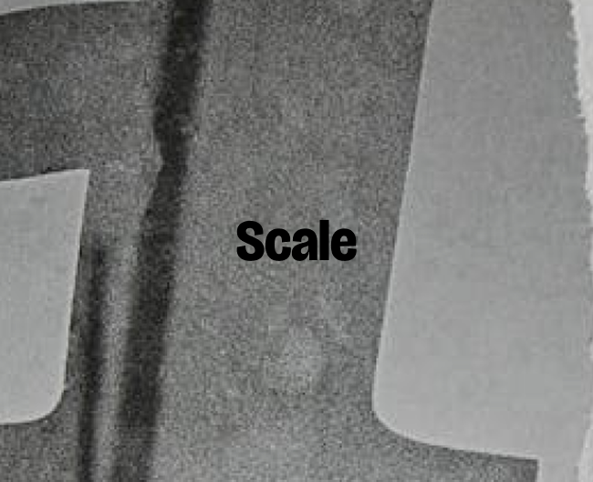 Illustration representing scaling of the product with card name Scale.